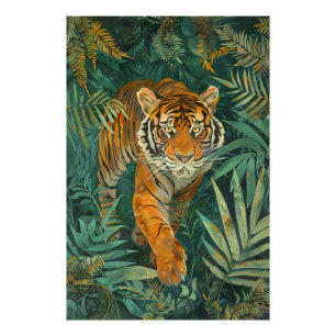 Foto Majestad de la Selva: Tigre en el paraíso tropical