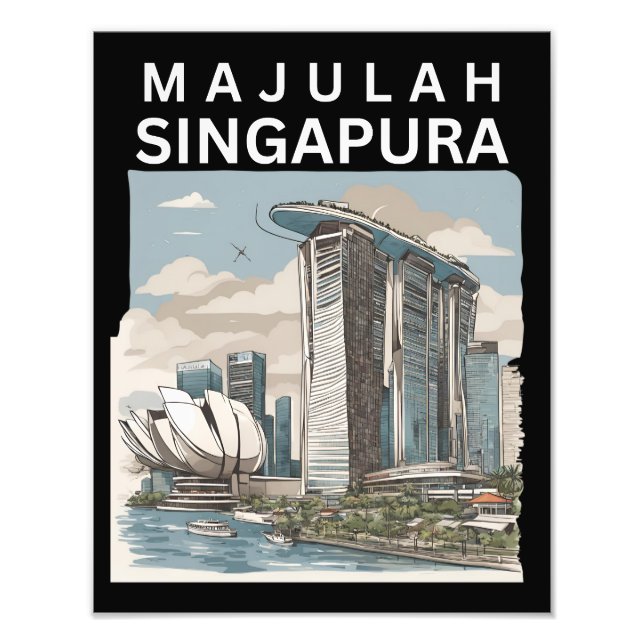 Foto Majulah Singapore (Frente)