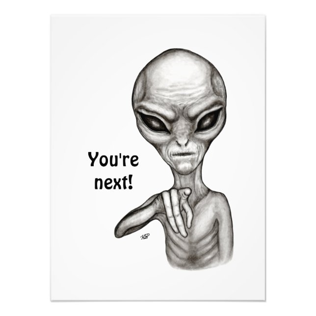 Foto ¡Mala Alien, eres la siguiente! (Frente)