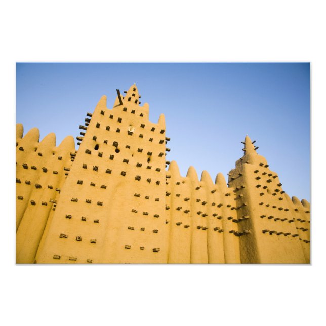 Foto Mali, Djenne. Gran Mezquita (Frente)