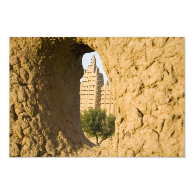 Foto Mali, Djenne. Gran Mezquita 2 (Frente)