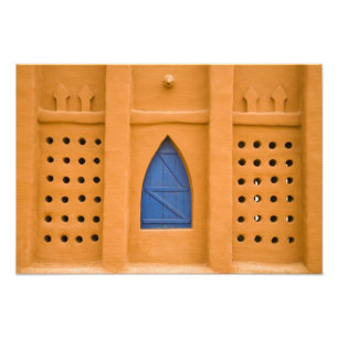 Foto Malí, Segou. Edificio tradicional de ladrillo de b