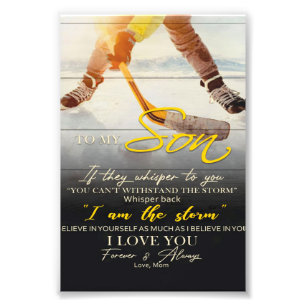 Foto Mamá a mi hijo Regalo, Hijo Idea de Regalo de Cump