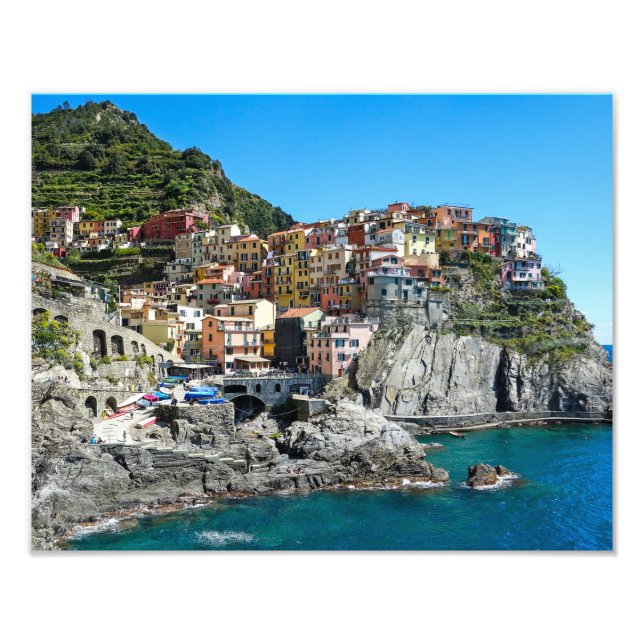Foto Manarola, Cinque Terre, Italia - Imagen impresa (Frente)