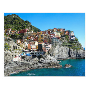 Foto Manarola, Cinque Terre, Italia - impresión de la