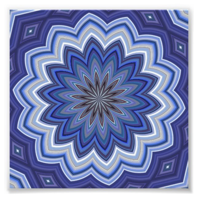 Foto Mandala azul (Frente)