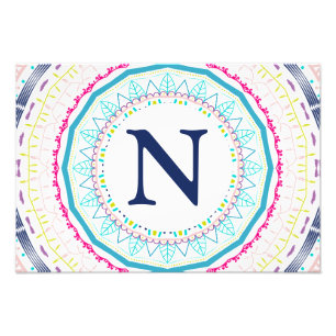 Foto mandala colorida