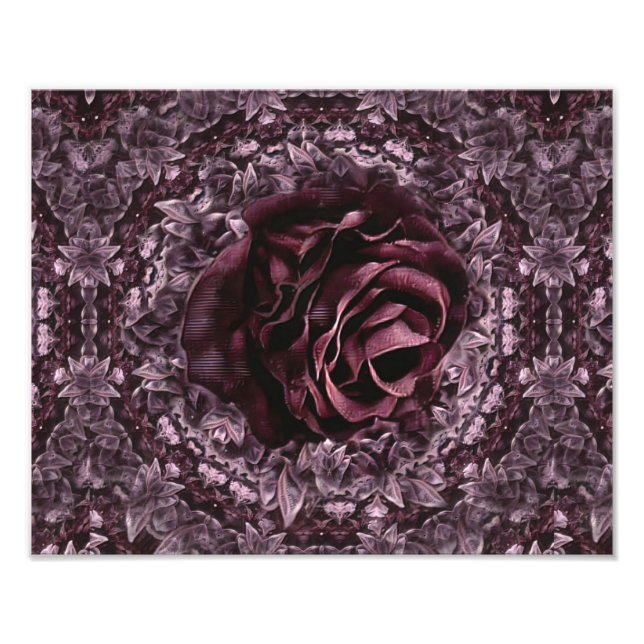 Foto Mandala de rosa  (Frente)