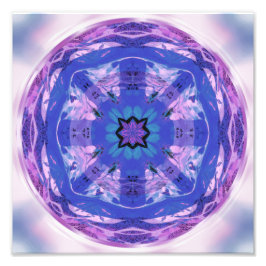 Foto Mandala Design Flor Circle Energy Wheel Purple