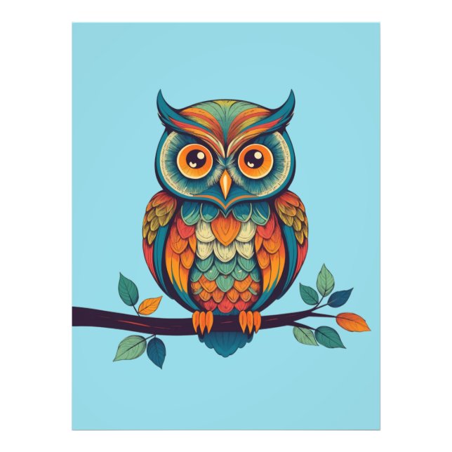 Foto Mandala Owl (Frente)