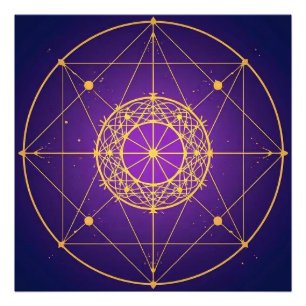 Foto Mandala Sagrado Celestial – Geometría Mística