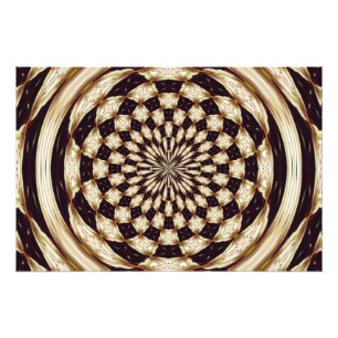 Foto Mandalala decorativa de flor de caleidoscopio de m