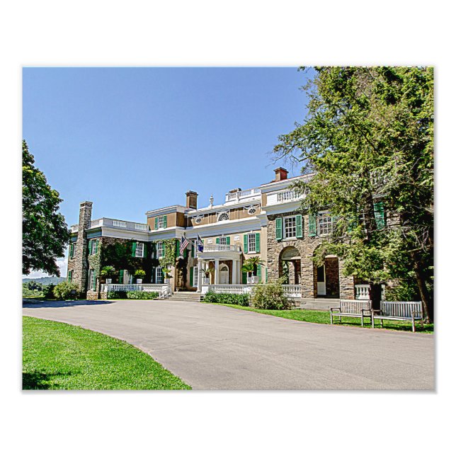 Foto Mansión del presidente Franklin D. Roosevelt (Frente)