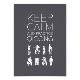 Foto Mantener la calma y practicar Qigong