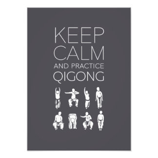 Foto Mantener la calma y practicar Qigong