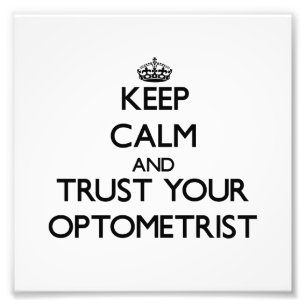 Foto Mantenga la calma y confíe en su optometrista