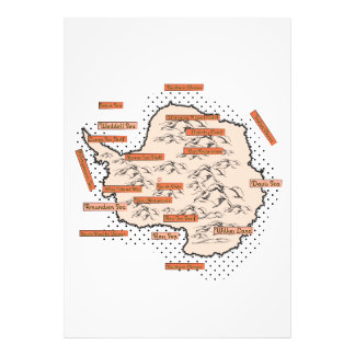 Foto Mapa de cosechas antárticas