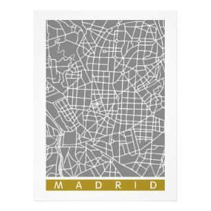 Foto mapa de Madrid