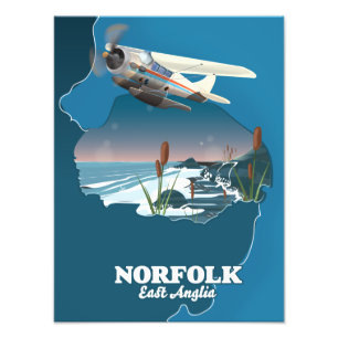 Foto Mapa de Norfolk East Anglia