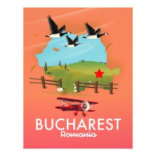 Foto Mapa de vacaciones de Bucarest Rumanía