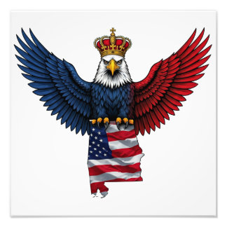Foto Mapa del águila calva en el estado de ALABAMA