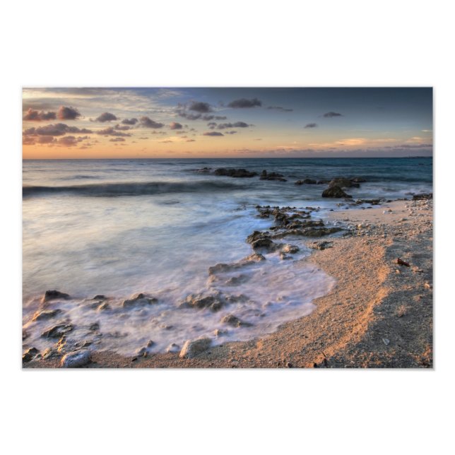 Foto Mar Caribe, Islas Caimán. Olas rompientes (Frente)