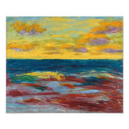 Foto Mar de Alsen | Emil Nolde |