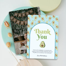 Foto Maravilloso aguacate 1cumpleaños Tarjeta de a