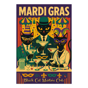 Foto Mardi Gras Black Cat Martini Club Trío
