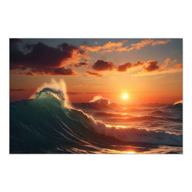 Foto Marea de sol hermosa (Frente)