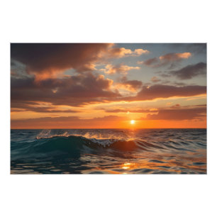 Foto Marea de sol hermosa