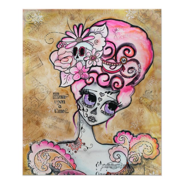 Foto Marie Antoinette, Día de los Muertos (Frente)