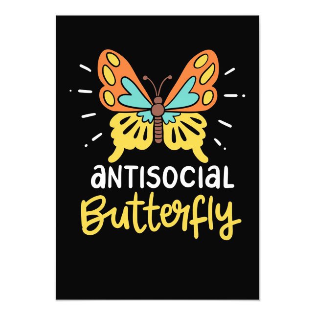 Foto Mariposa Lover Mariposa Antisocial (Frente)