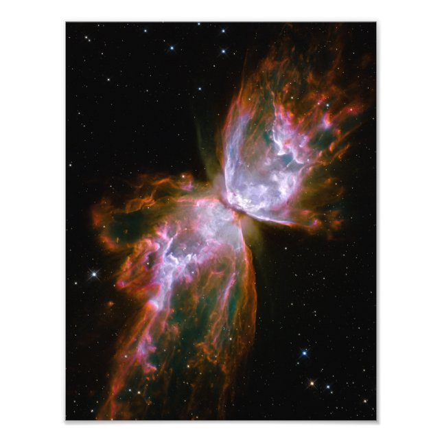 Foto Mariposa / Nebulosa de Bug (Telescopio Hubble) (Frente)