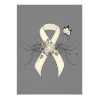 Mariposa Pearl Awareness Ribbon