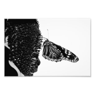 Foto mariposa tímida blacq