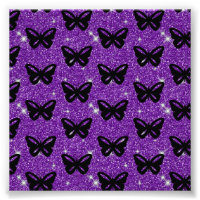 Mariposas Purpurina Morada Vuelan Insectos Animale