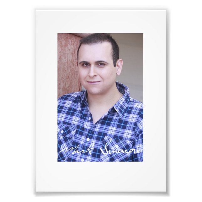 Foto Mark Sinacori Autographed Headshot (Frente)