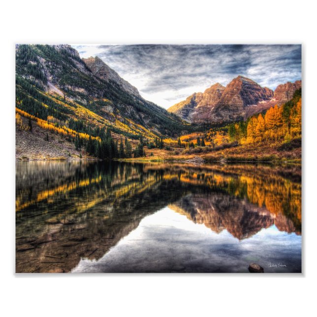 Foto Maroon Bells Morning 10" x 8" (Frente)