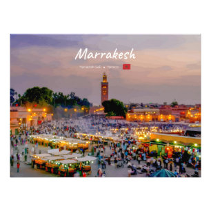 Foto Marrakech, Marruecos - Plaza Jemaa el Fnaa