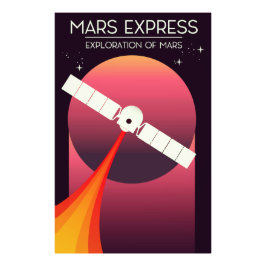 Foto Mars Express - Exploración del arte espacial de Ma