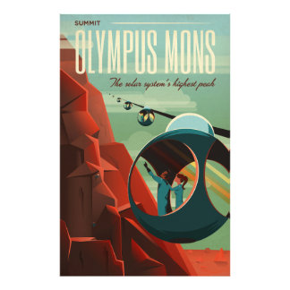 Foto Marte Olympus Mons Sistema Solar Volcán Más Alto