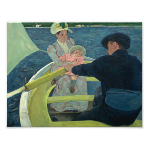 Foto Mary Cassatt - La fiesta en el bote