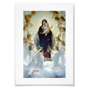 Foto Mary con ángeles - Regina Angelorum