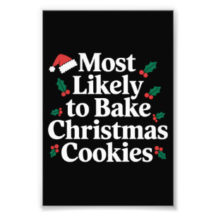 Foto Más Probable De Hornear Galletas De Navidad Famili