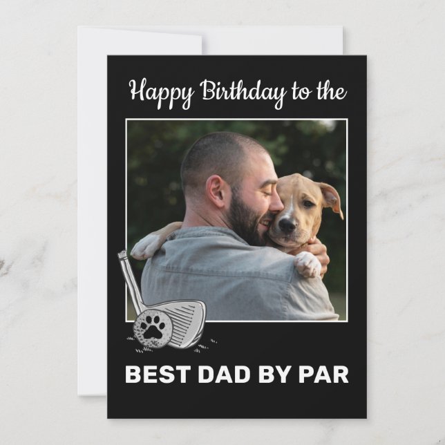 Foto mascota Mejor Papá Por Tarjeta De Cumpleaños  (Anverso)