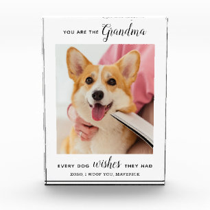 Foto Mascota personalizada de la abuela del perro
