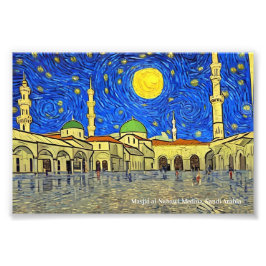 Foto Masjid al-Nabawi, Medina, Arabia Saudita en un Pos