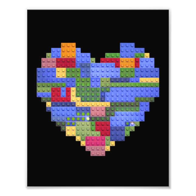 Foto Master Builder Block Ladrillo Building Heart Valen (Frente)