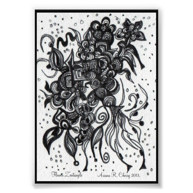 Foto Material gráfico original de impresión ACEO 4x5. F (Frente)